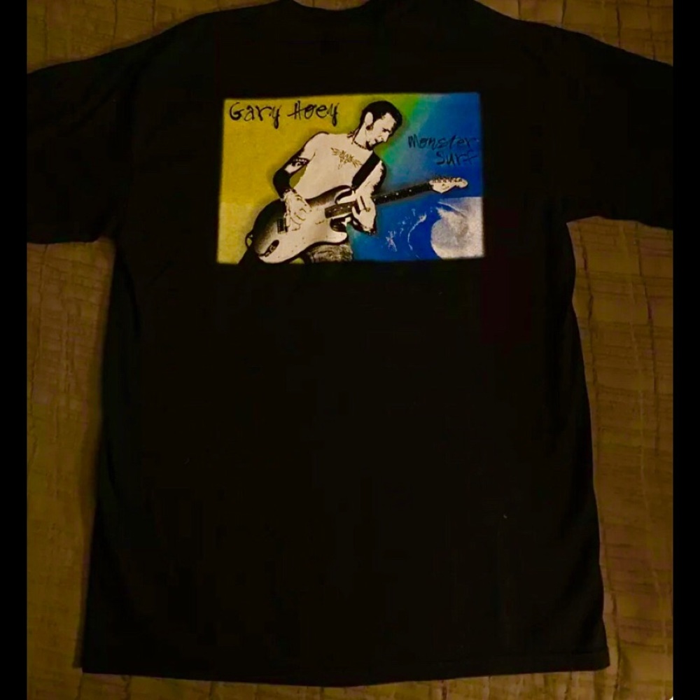 CGary Hoey Monster Tour 2005 Tshirt Mens Sz M  ‘Monster Surf” Slayer NEW